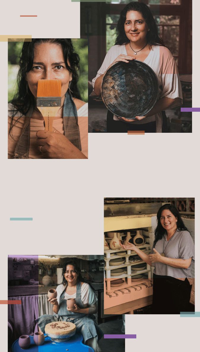 Cursos de cerâmica online com Flavia Pircher
